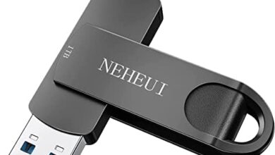 1TB USB Flash Drive,USB3.1 to USB Type C Thumb Drive for PC/Laptop,Dual Ultra USB C Memory Stick,NEHEUI High-Speed Zip Drive Date Storage Drive for MacBook pro,Android Phones and Computer(Black)