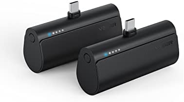 2 Packs of USB C Portable Chargers, 5000mAh Portable Android Chargers Fast Charge Cordless Battery Pack Compatible for Samsung Galaxy S22, S21, S20, S10, S9, S8, Pixel, Moto, LG, Oculus Quest, Android