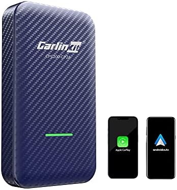 2023 Carlinkit 4.0 carplay Wireless Adapter, 2 in 1 no lag, auto Link Plug & Play for Original car Wired carplay Upgrade Wireless carplay Android auto for iPhone/Android phone10 or Above
