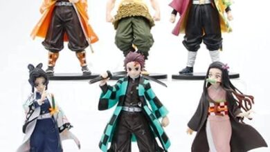 6 Piece Set of Demon Slayer Figures, 6.3 Inch Demon Slayer Toy. Demon Slayer Action Figure. Zenitsu Tsuyuri Inosuke Tanjiro Nezuko Kyojuro Figure. Figure Statue Anime Collection Figurine Doll Toys