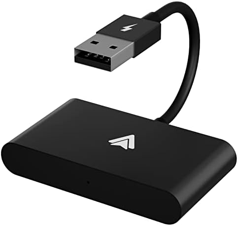 AUTUVONE Wireless Android Auto Adapter, Plug-in via USB Wireless Android Auto Dongle, Compatible Android Phone & Car Factory Wired AA to Wireless Adapter, 5Ghz WiFi Auto Connection Online Update