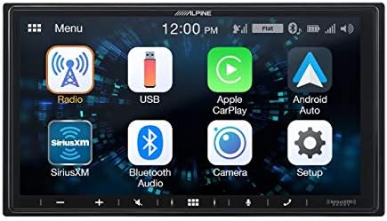 Alpine iLX-W650 7" Mech-Less Receiver Compatible with Apple CarPlay and Android Auto