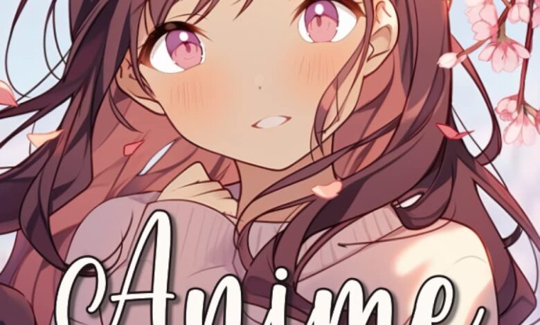 Anime Coloring Book for Teens: Beautiful Japanese Anime Girls Coloring Pages for Teens and Adults