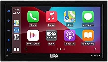 Boss Audio Android Auto/Apple CarPlay - In-Dash Digital Media Receiver (Renewed)