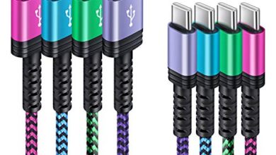 C Charger Cable Fast Charging Phone Android Power Cord 4Pack for Samsung Galaxy S22+ S22 Ultra Plus Note 21/20 Ultra, S21+/S20 Plus/S21 S20 FE/S10 Plus/S9 A11/A21/A51/A71 Google Pixel 5 4A XL