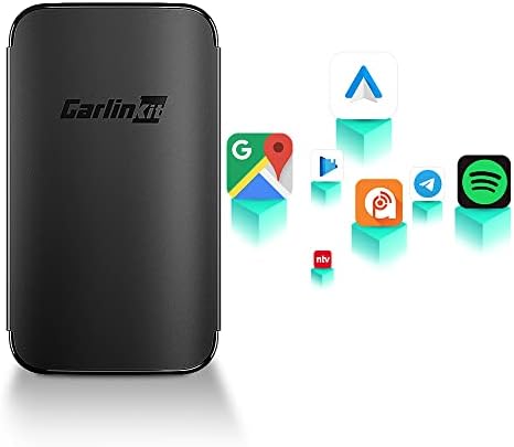 CarlinKit A2A Android Auto Wireless Adapter for OEM Factory Wired Android Auto Cars Wireless Android Auto Dongle for Android Android Phone 10.0 or Above, Plug & Play Easy Setup