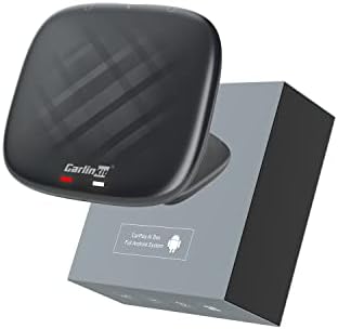 Carlinkit Ai Box Mini, Android 11, Multimedia Video Magic Box,3GB+32GB,Built-in GPS,Wireless Caplay & Wireless Android Auto, Only Support Car with OEM Wired CarPlay