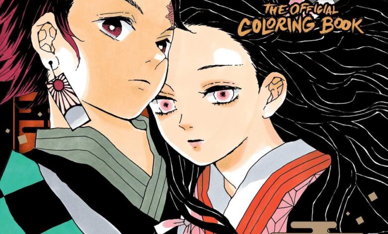 Demon Slayer: Kimetsu no Yaiba: The Official Coloring Book