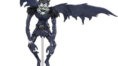 Dubeyioi Ryuk Anime Figures PVC Figure 10" Tall Statue Anime Manga Figurine Home Room Office Décor Anime Fans Birthday Gifts