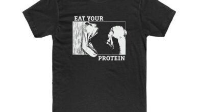 Eat Your Protein Shirt, Attack%On Shirt, Ti%tan Shirt, Anime Gym Sweatshirt, Pump - Bodybuilding - Fitness Shirt