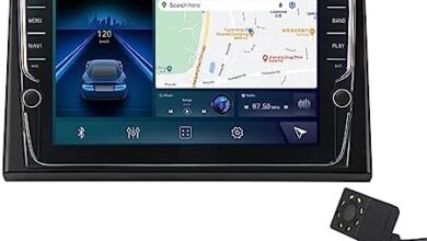 EnwInd Android 12 Car Stereo Car Radio for Hyundai Sonata 7 2017-2019 GPS Navigation 8 Inch IPS Screen Built-in Car-Play/Bluetooth/Wireless/Android Auto/4G WiFi/DSP/FM AM/Back Camera