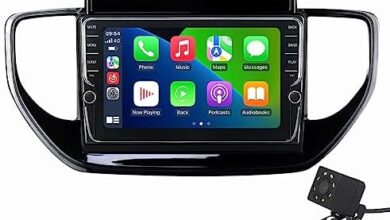 EnwInd Car Radio for Hyundai Solaris 2 2020-2021 Android 12 Car Stereo GPS Navigation 8 Inch IPS Screen Built-in Car-Play/Bluetooth/Wireless/Android Auto/4G WiFi/DSP/FM AM/Back Camera