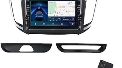 EnwInd for Hyundai IX25 2015-2019 Car Radio Android 12 Car Stereo GPS Navigation 8 Inch IPS Screen Built-in Car-Play/Bluetooth/Wireless/Android Auto/4G WiFi/DSP/FM AM/Back Camera