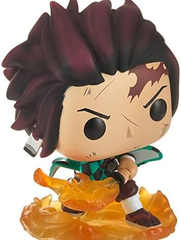 Funko Pop Demon Slayer Tanjiro Kamado with Flaming Blade