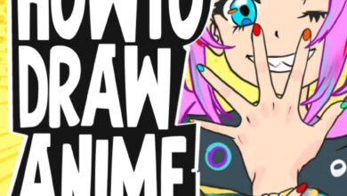 How To Draw Anime for Kids Basics and Beyond: This Step-By-Step Guide Will Teach You darwings ( Heads, Faces, Bodies, Pose, eyes ) (How To Draw Anime - Manga)