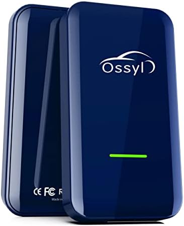 Ossyl Wireless Android Auto Adapter for Factory Wired Android Auto Cars, Plug & Play, Support OTA Upgrade with 5.8Hz Transmission Rate Cool1.4