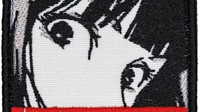 SHEVRONS Manga Eyes Tactical Patch Easy to Mount with Hook Loop Durable and Highly Resistant to Fading and Tearing | Oxford Embroidery | 2.83 x 2.83 in