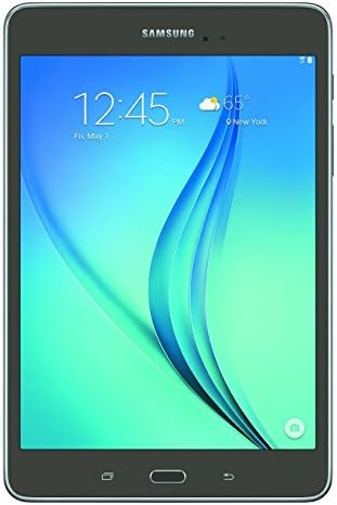 Samsung Galaxy Tab A SM-T350 8-Inch Tablet (16 GB, Titanium) W/ Pouch (Renewed)