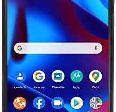 Total by Verizon Motorola Moto g Pure, 32GB, Blue - Prepaid Smartphone (Locked)