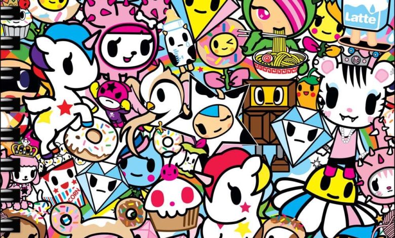 tokidoki Sketchbook with Spiral