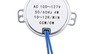 1 Piece 4 Sizes AC 100V-127V 4W 50/60Hz Synchronous Motor (10-12RPM)