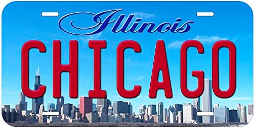 Chicago Illinois TAG03 Novelty Car Auto License Plate