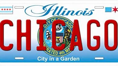 Chicago Illinois TAG12 Novelty Car Auto License Plate