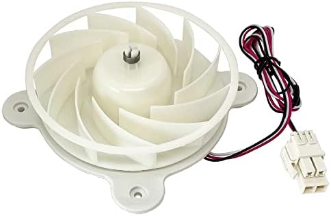 DA31-00287B DC12V Refrigerator Evaporator Fan Motor for Samsung Refrigerator Freezer Fan Motor Replacement Part Replaces DA96-00968A DA31-00334A PS9494284 3954921 AP5948644