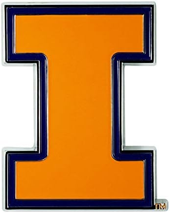 FANMATS NCAA 3D Color Metal Emblem, Diecut Team Logo Auto Emblem