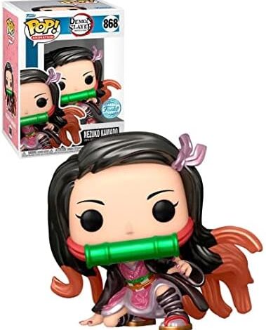 Funko Pop Demon Slayer Nezuko Kamado Metallic Special Edition Exclusive Multicolor