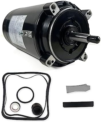 Lqito 1HP Swimming Pool Pump Motor and Seal Replacement Hayward Max Flow Century UST1102 Motor and PS-201 Seal