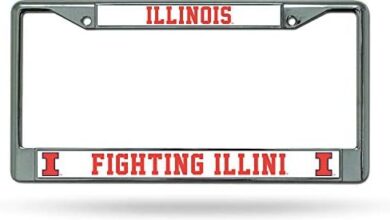 Rico Industries Ohio State Buckeyes Chrome Frame