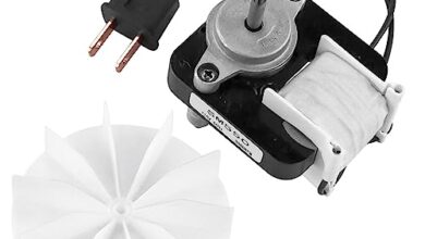 Universal Bathroom Vent Fan Motor Kit SM550 Electric Motor Kit Compatible with Nut-one Br-oan 50CFM 120V 3000 RPM Replace C01575 65100 EM550 EM750