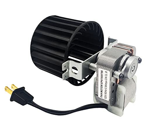 Upgraded S97009796 Fan Blower Assembly for Bathroom Bulb Heaters, Replacement for Broan 162-E、G、J、K、L、M and 164-E、G、J、K、L、M. Replaces Part Numbers 97009796, S97009758, S97009796B. (3 Year Warranty)