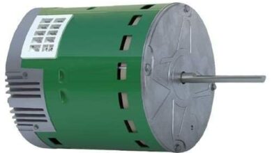 AireFlo - Genteq Evergreen 3/4 HP 230 Volt Replacement X-13 Furnace Blower Motor