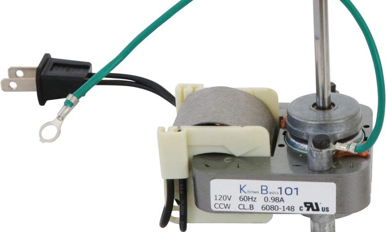 Kitchen Basics 101: 89850000 Ventilation Fan Motor Replacement for Broan Nutone J238-062-6404, 605RP, 668P, 668RP, VH668P, 9905, J238-062-6404