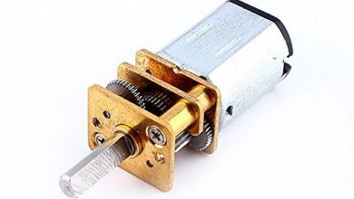 Yosoo Mini DC 6/ 12V Speed Reduction Motor 50/200/ 300RPM with Metal Gearbox Replacement N20 for RC Car, Robot Model, DIY Engine Toys (6V, 6V 200RPM)