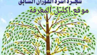 شجرة عائلة الفوزان السابق آل شماس وش يرجعون