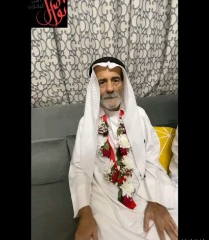 زيارة وفد من الناشطين الإجتماعين وفريق تواصل أهل البحرين بمعية الشيخ محمد خالد للناشط الإجتماعي فيصل العباسي