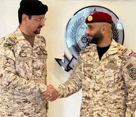 سمو الأمير/ سعود بن خالد بن منصور بن جلوي  آل سعود، بمناسبة ترقيته لرتبة ملازم أول بوزارة الحرس