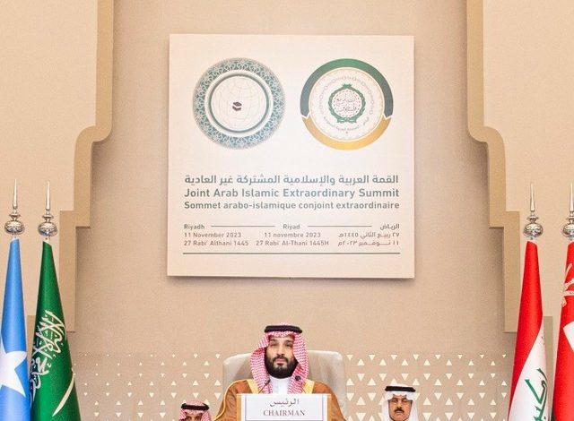 سمو ولي العهد يقود قمة تاريخية استثنائية تجمع العالمين العربي والإسلامي 🤝 حفظ الله وطننا وقيادتنا الرشيدة 😍💚 م