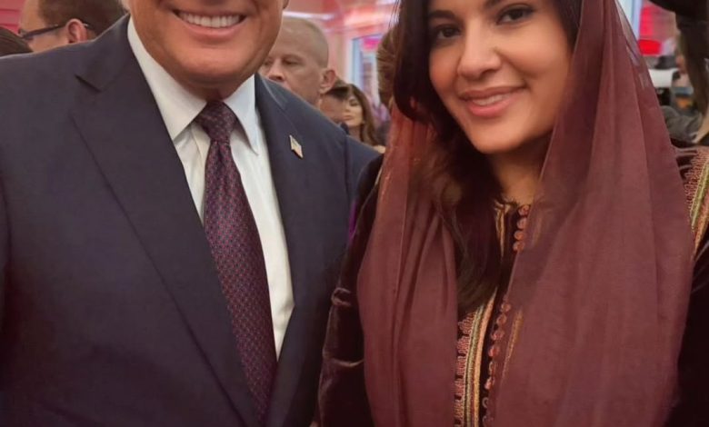 فخرنا 😍السفيرة السعودية في أمريكا الأميرة ريما بنت بندر خلال حضورها حفل تنصيب الرئيس الأمريكي ترمب.